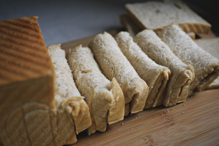 Condensed Milk Wholemeal Taro Sandwich Loaf // Mono + Co